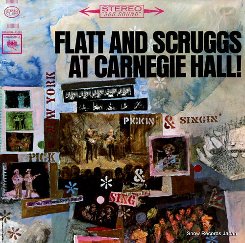 FLATT, LESTER, AND EARL SCRUGGS at carnegie hall CS8845
