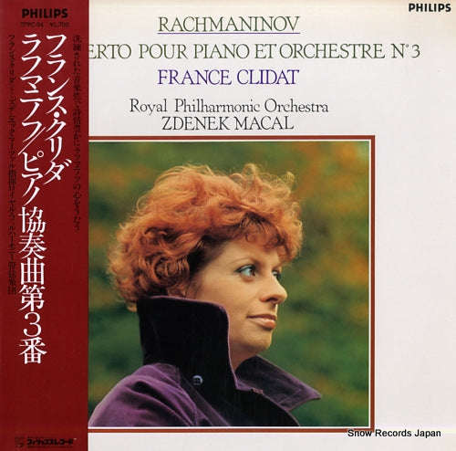 CLIDAT, FRANCE rachmaninoff; concerto pour piano et orchestre no.3 27PC-94