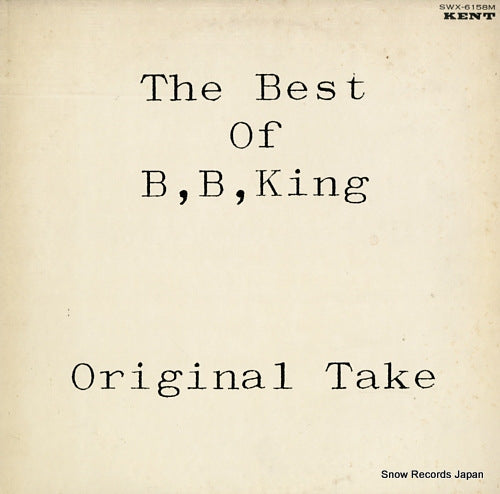 B.B.KING the best of b.b. king / original take SWX-6158M