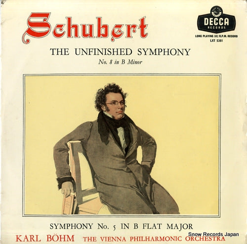 BOHM, KARL schubert; the unfinished symphony no.8 in b minor LXT5381