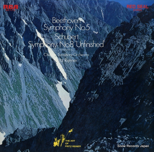 REINER, FRITZ beethoven; symphony no.5 / schubert; symphony no.8 "unfinished" SRA-2732