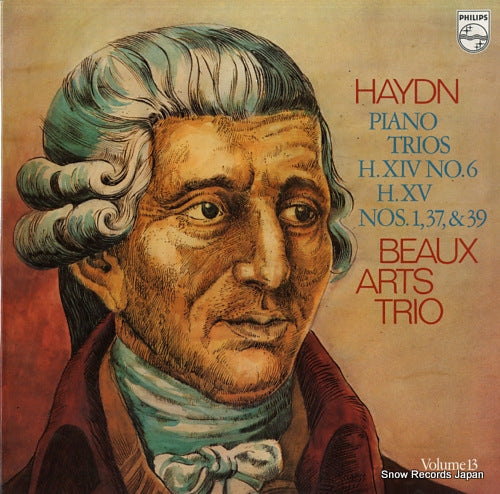 BEAUX ARTS TRIO haydn; piano trios h.xiv no.6 / h.xv nos.1, 37, & 39 volume 13 9500657