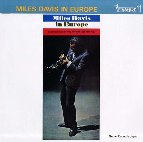 DAVIS, MILES miles davis in europe 18AP2061