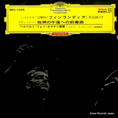 KARAJAN, HERBERT VON sibelius; finlandia, op.26 SKG-1026