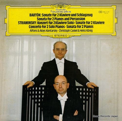 V/A bartok; sonata for two pianos and percussion MG1115
