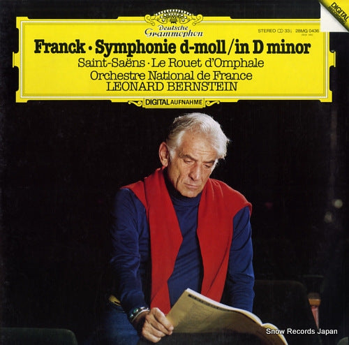 BERNSTEIN, LEONARD saint-saens; le rouet d'omphale op.31 28MG0436
