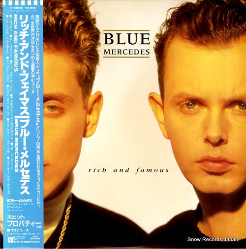 BLUE MERCEDES rich and famous P-13645