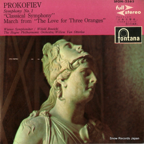 ROWICKI, WITOLD prokofiev; symphony no.1 in d major op.25 SFON-2565