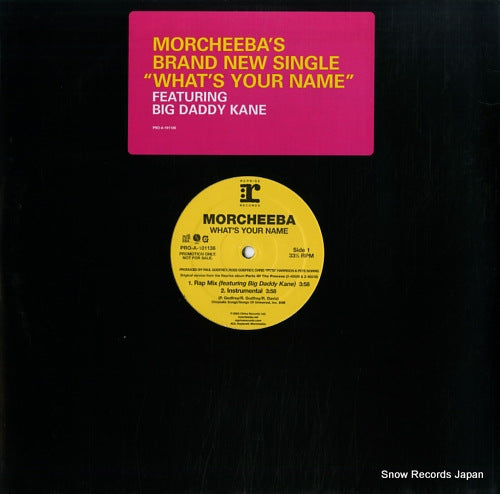 MORCHEEBA what's your name PRO-A-101136