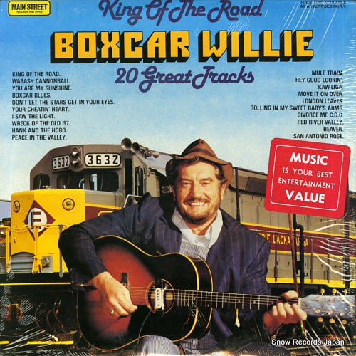 WILLIE, BOXCAR king of the road 20 great tracks SN73000