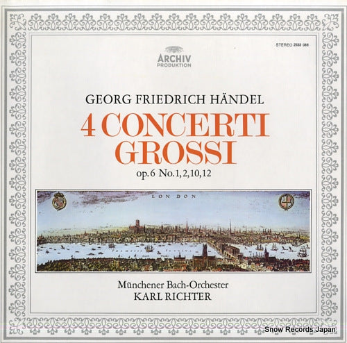 RICHTER, KARL handel; 4 concerti grossi 2533088