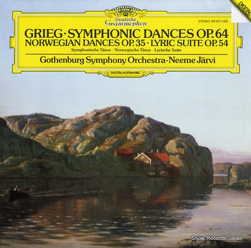 JARVI, NEEME grieg; norwegische tanze op.35 419431-1