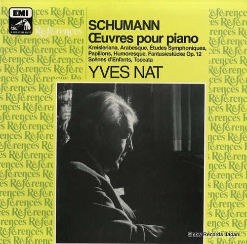 NAT, YVES schumann; oeuvres pour piano 21912323
