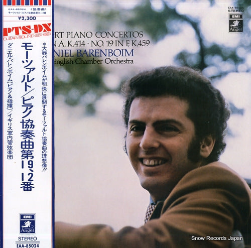BARENBOIM, DANIEL mozart; piano concertos no.12 in a, k.414, no.19 in f, k.459 EAA-85024
