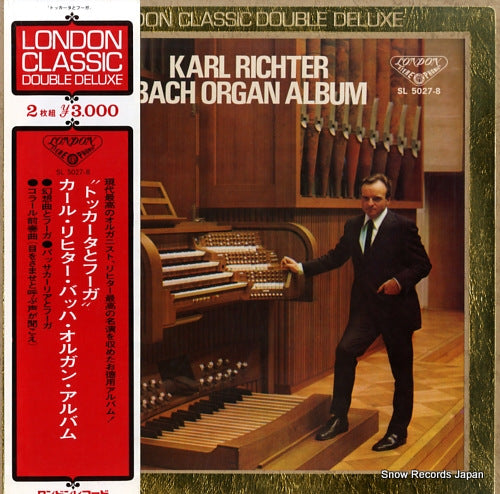 RICHTER, KARL bach organ album SL5027-8