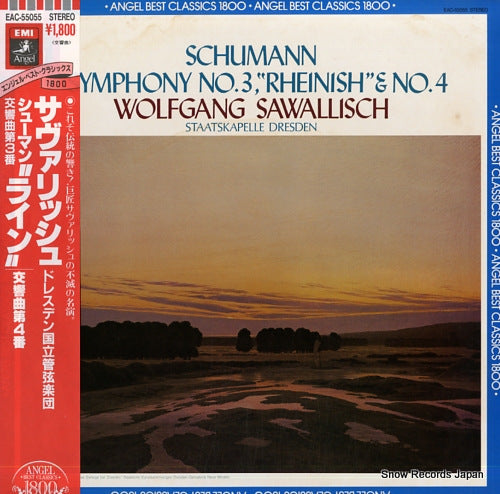 SAWALLISCH, WOLFGANG schumann; symphony no.3, "rheinish" & no.4 EAC-55055