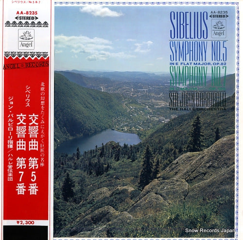 BARBIROLLI, JOHN sibelius; symphony no.5 & 7 AA.8235