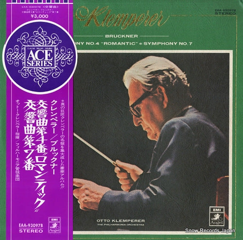 KLEMPERER, OTTO bruckner; symphony no.4 "romantic / symphony no.7 EAA-93097B