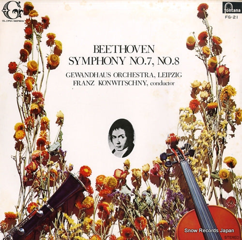 KONWITSCHNY, FRANZ beethoven; symphony no.7 & no.8 FG-21