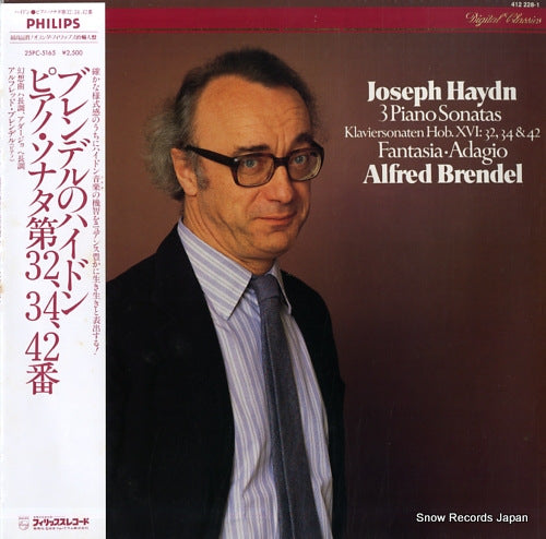 BRENDEL, ALFRED haydn; 3 piano sonatas xvi:32, 34 & 42 412228-1 / 25PC-5165