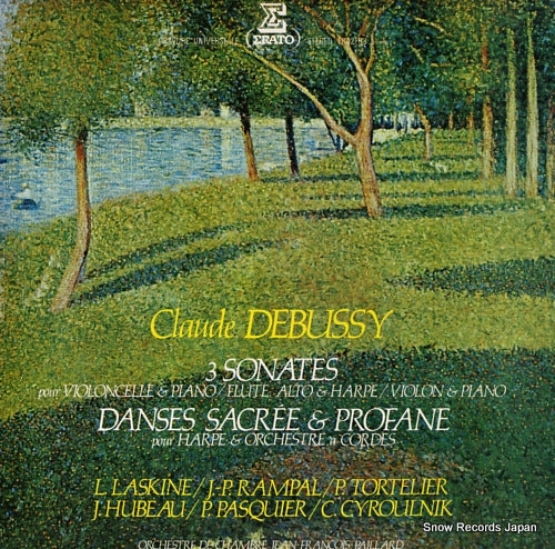RAMPAL, JEAN-PIERRE debussy; 3 sonates / danses sacree & profane ERA-2163