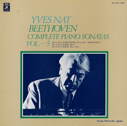 NAT, YVES beethoven; complete piano sonatas vol.5 EAC-30221