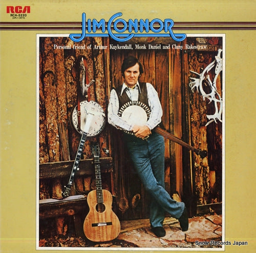 CONNOR, JIM personal friend of arthur kuykendall, monk, daniel and cluny rakestraw RCA-5220