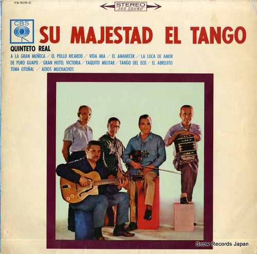 QUINTETO REAL su majestad el tango YS-505-C