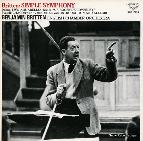BRITTEN, BENJAMIN britten; simple symphony SLC2184