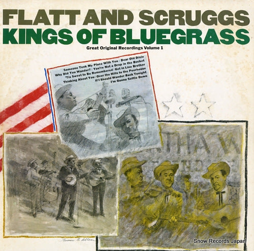 FLATT, LESTER, AND EARL SCRUGGS kings of bluegrass 20AP1646