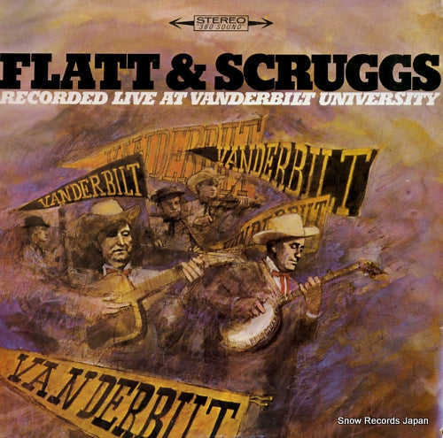 FLATT, LESTER, AND EARL SCRUGGS recorded live at vanderbilt university 20AP1649
