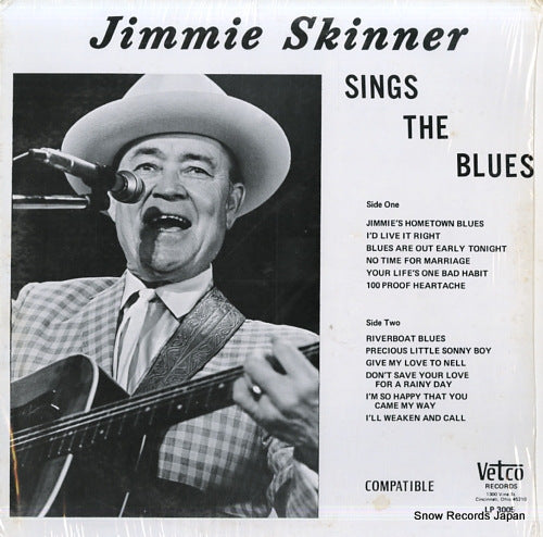 SKINNER, JIMMIE sings the blues LP3005