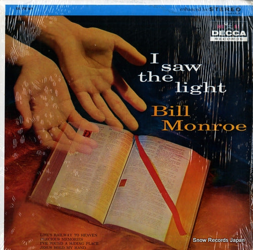 MONROE, BILL i saw the light DL78769