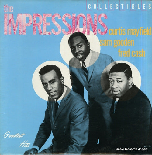 IMPRESSIONS, THE greatest hits MCA-1500
