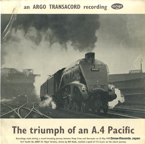 HANDFORD, PETER the triumph of an a.4 pacific ZDA21