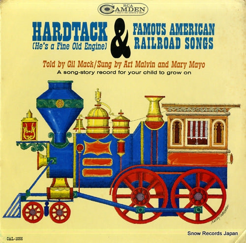 MALVIN, ART, AND MARY MAYO hardtack & famous american railroad songs CAL1056