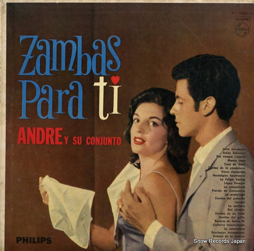 ANDRE Y SU CONJUNTO zambas para ti P-13929-L