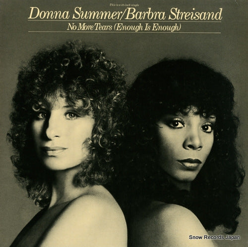 SUMMER, DONNA / BARBRA STREISAND no more tears (enough is enough) NBD20199