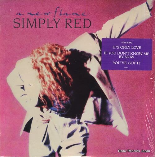 SIMPLY RED a new flame 60828-1