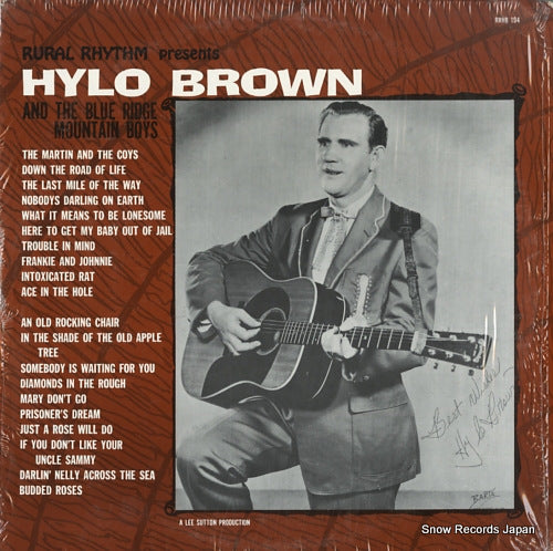 BROWN, HYLO hylo brown and the blue ridge mountain boys RRHB194