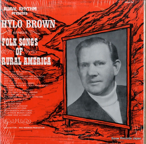 BROWN, HYLO sings folk songs of rural america RRHB176