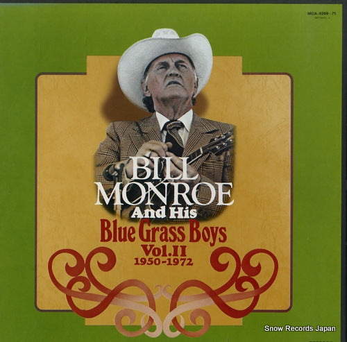 MONROE, BILL bill monroe and his blue grass boys vol.2 1950-1972 MCA-9269