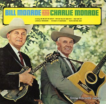 MONROE, BILL, AND CHARLIE MONROE monroe, bill & charlie monroe VIM-5530