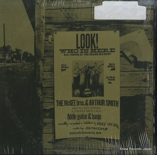 MCGEE BROTHERS, THE look! who is here FA2379