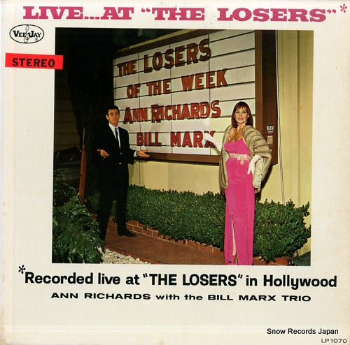 RICHARDS, ANN live at the losers LP1070