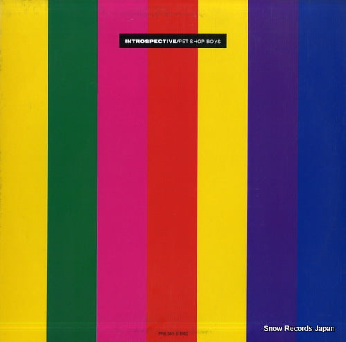 PET SHOP BOYS introspective RP25-5670
