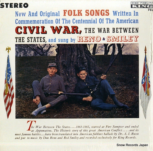 RENO AND SMILEY folk songs of the civil war KING756