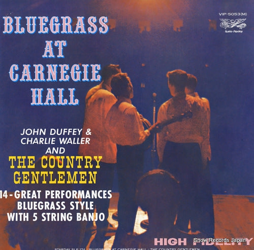 COUNTRY GENTLEMEN, THE bluegrass at carnegie hall VIP-5053(M)