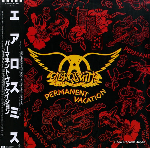 AEROSMITH permanent vacation P-13557