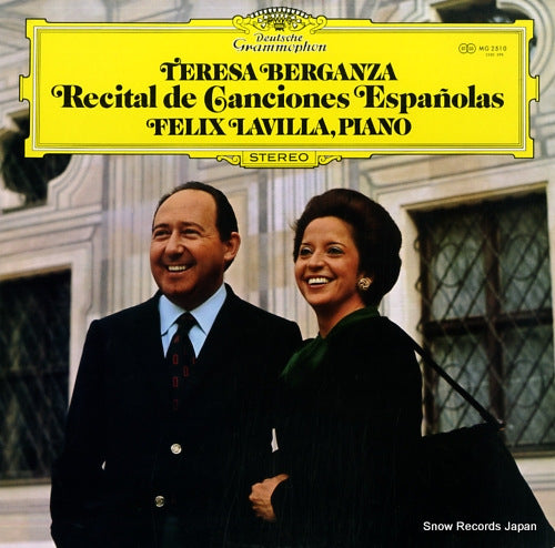 BERGANZA, TERESA recital de canciones espanolas MG2510